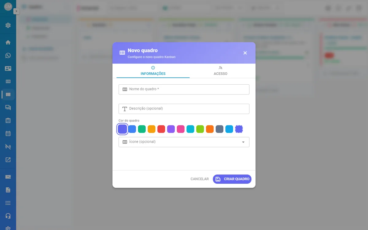 Janela Novo quadro
